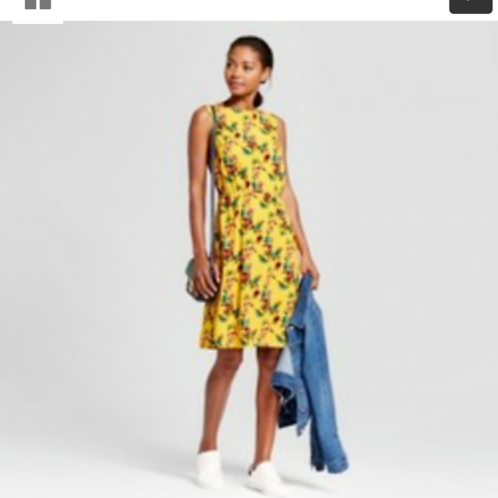 AND Floral Print Dress